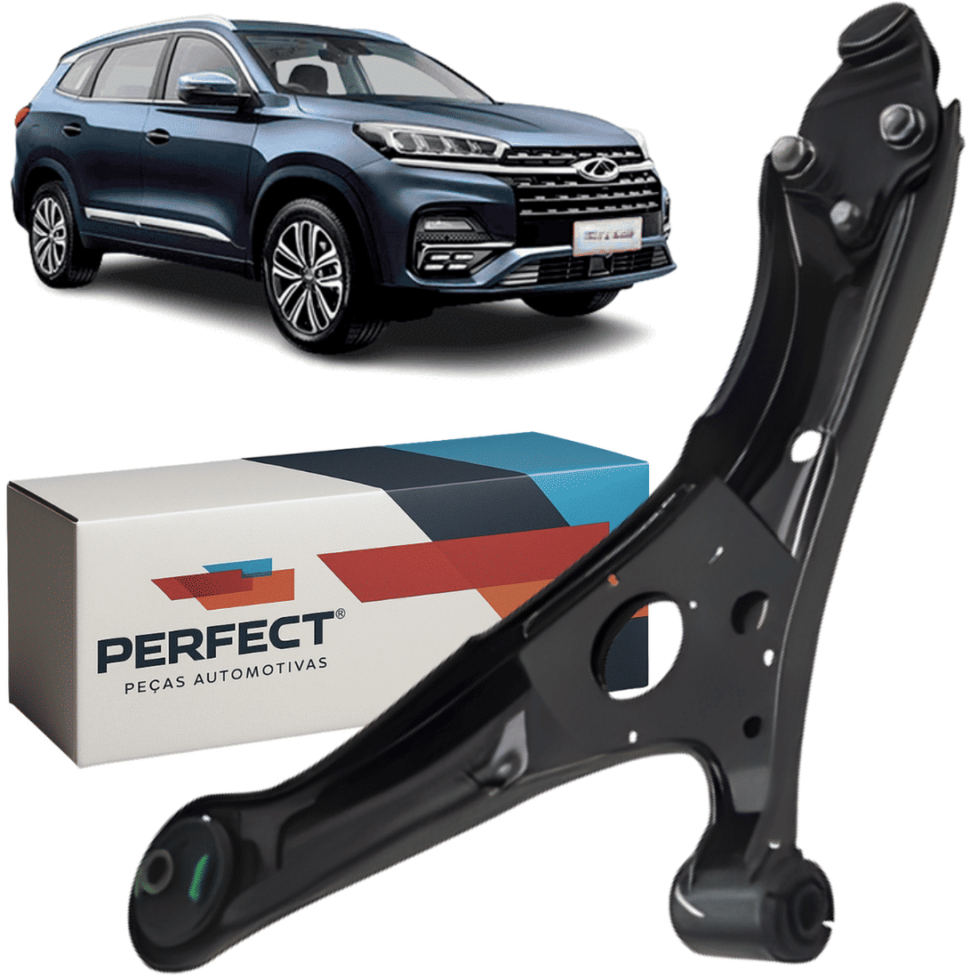 BANDEJA DIANTEIRA CHERY TIGGO 8 2020 A 2024 DIREITO