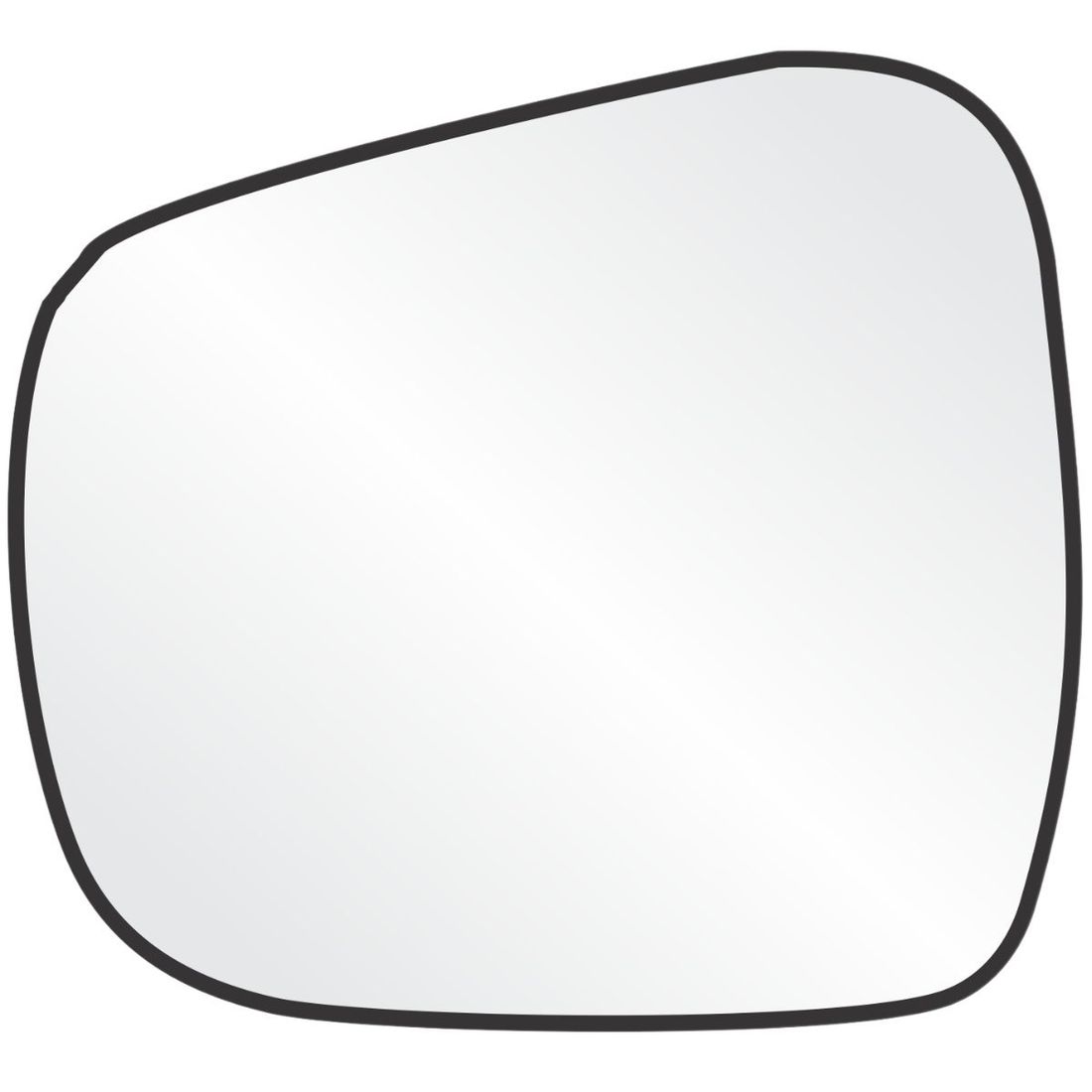 Lente Retrovisor Esquerdo Nissan Frontier 2018 Em Diante