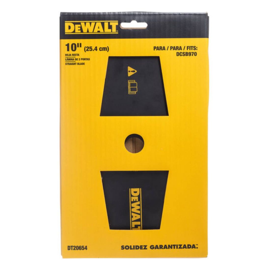 LÂMINA ROÇADEIRA DEWALT 2 PONTAS 255mm FURO 1 LÂMINA ROÇADEIRA DEWALT 2 PONTAS 255mm FURO 1