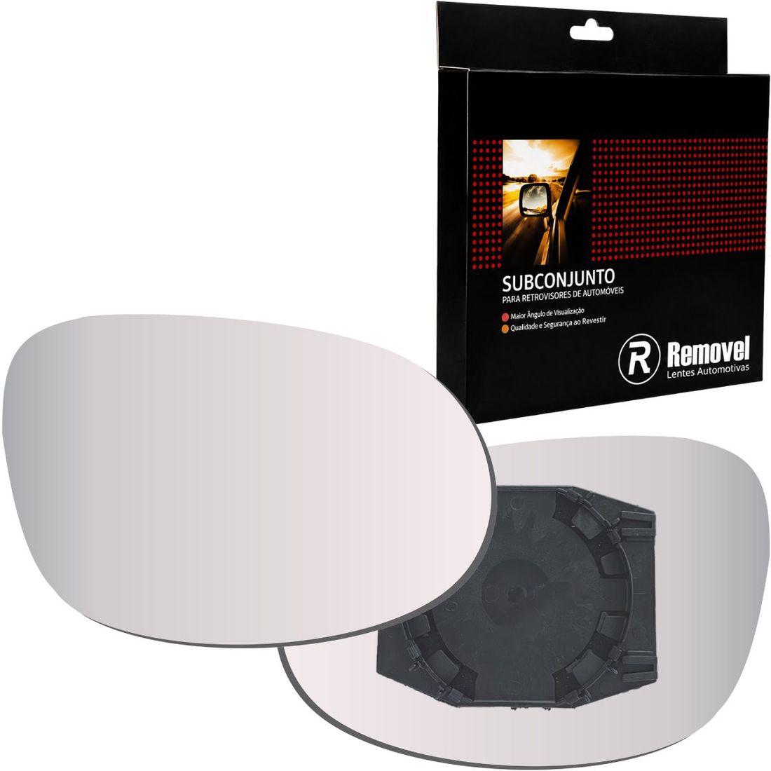 Lente Retrovisor Direito Fiat Bravo 2010 A 2016 SB234