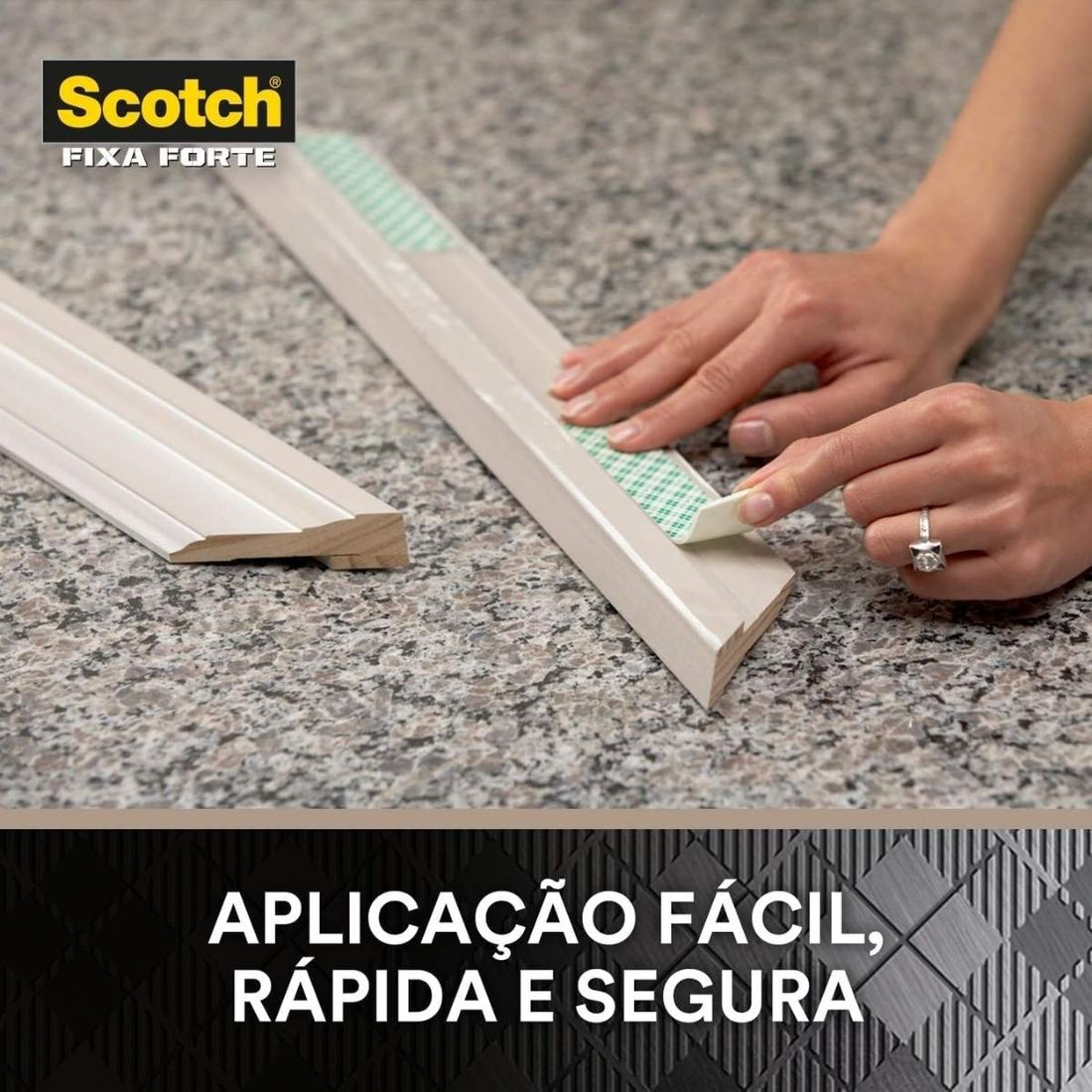 Fita Dupla Face 3M Scotch Fixa Forte Interior 24mm x 1,5m