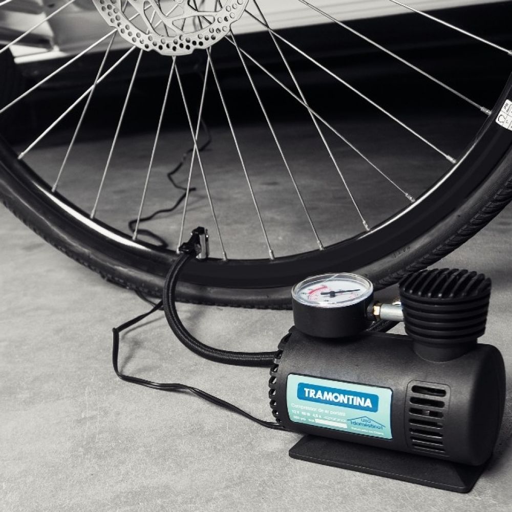 Compressor de Ar Portátil 12V - 50W Tramontina 42330/001