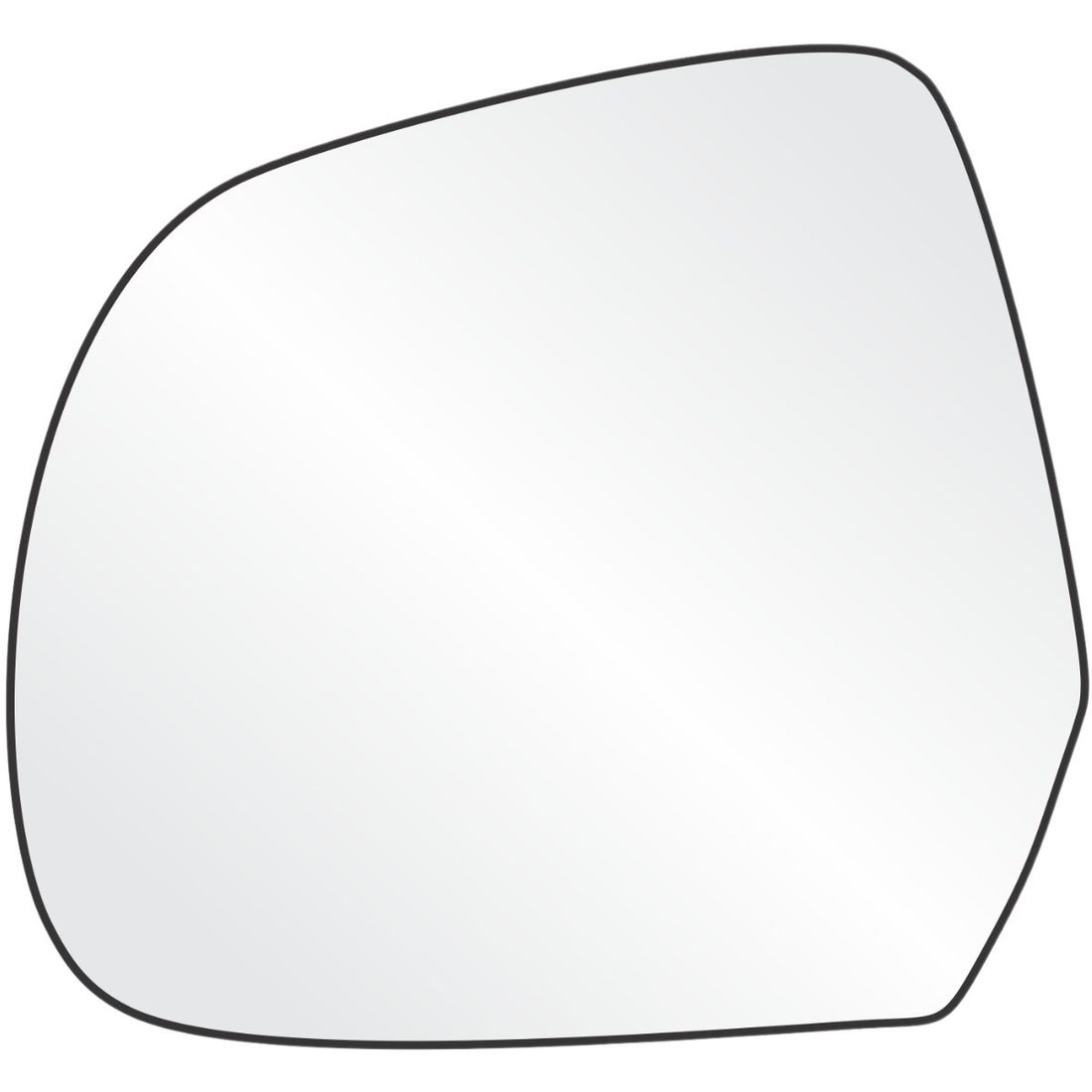 Lente Retrovisor Esquerdo Nissan March 2011 a 2021 Versa 2012 a 2014