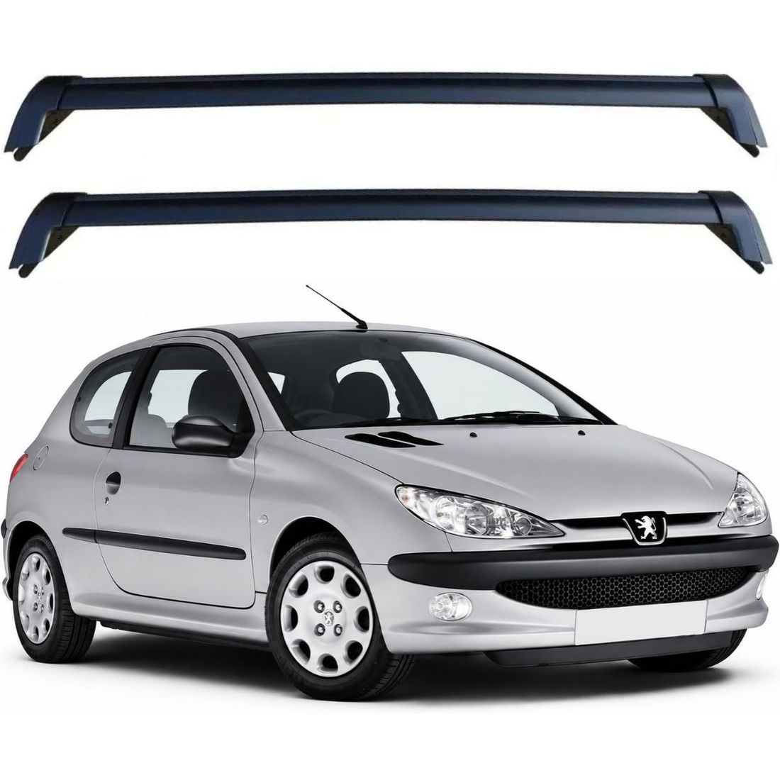 Rack Wave Peugeot 206 E 207 2 Portas De 1999 até 2016 Eqmax