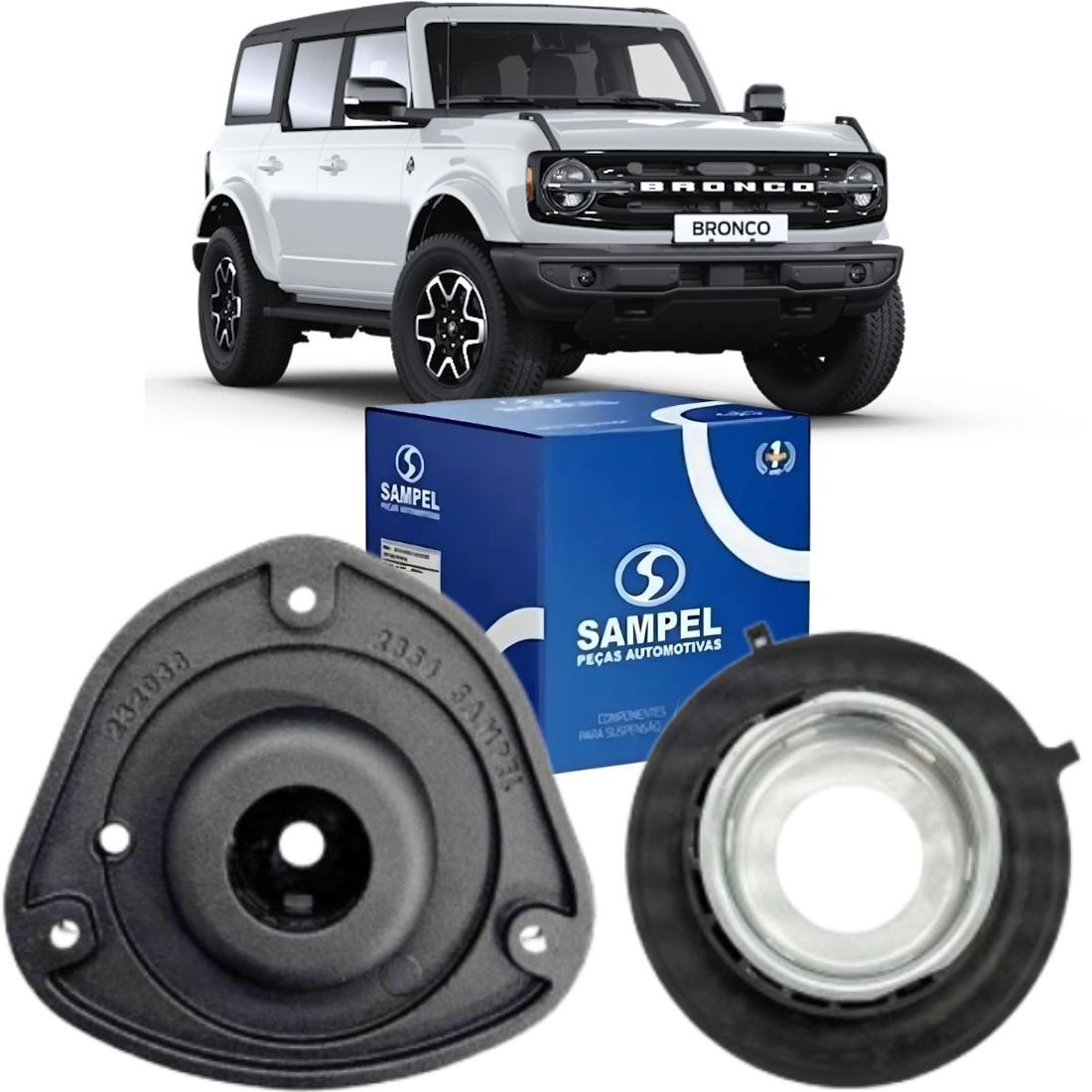 KIT COXIM AMORTECEDOR FORD MAVERICK 2021 EM DIANTE