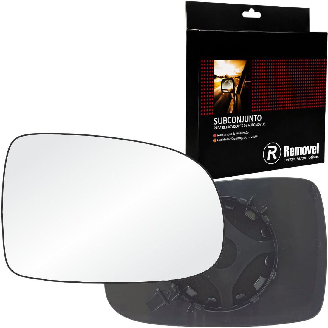 Lente Retrovisor Direito GM Corsa 2003 A 2015 Montana 2003 A 2011