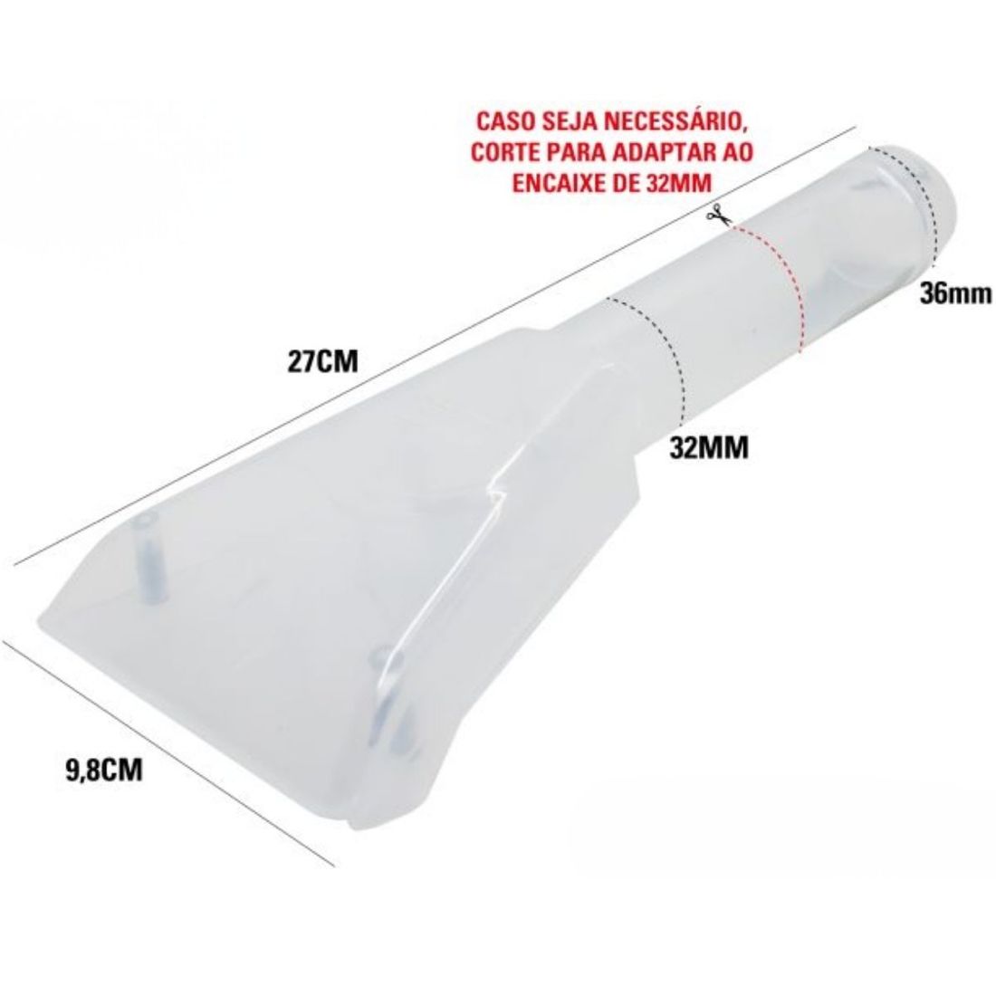 PONTEIRA EXTRATORA ASPIRADOR COM ADAPTADOR 32 A 36MM SGT