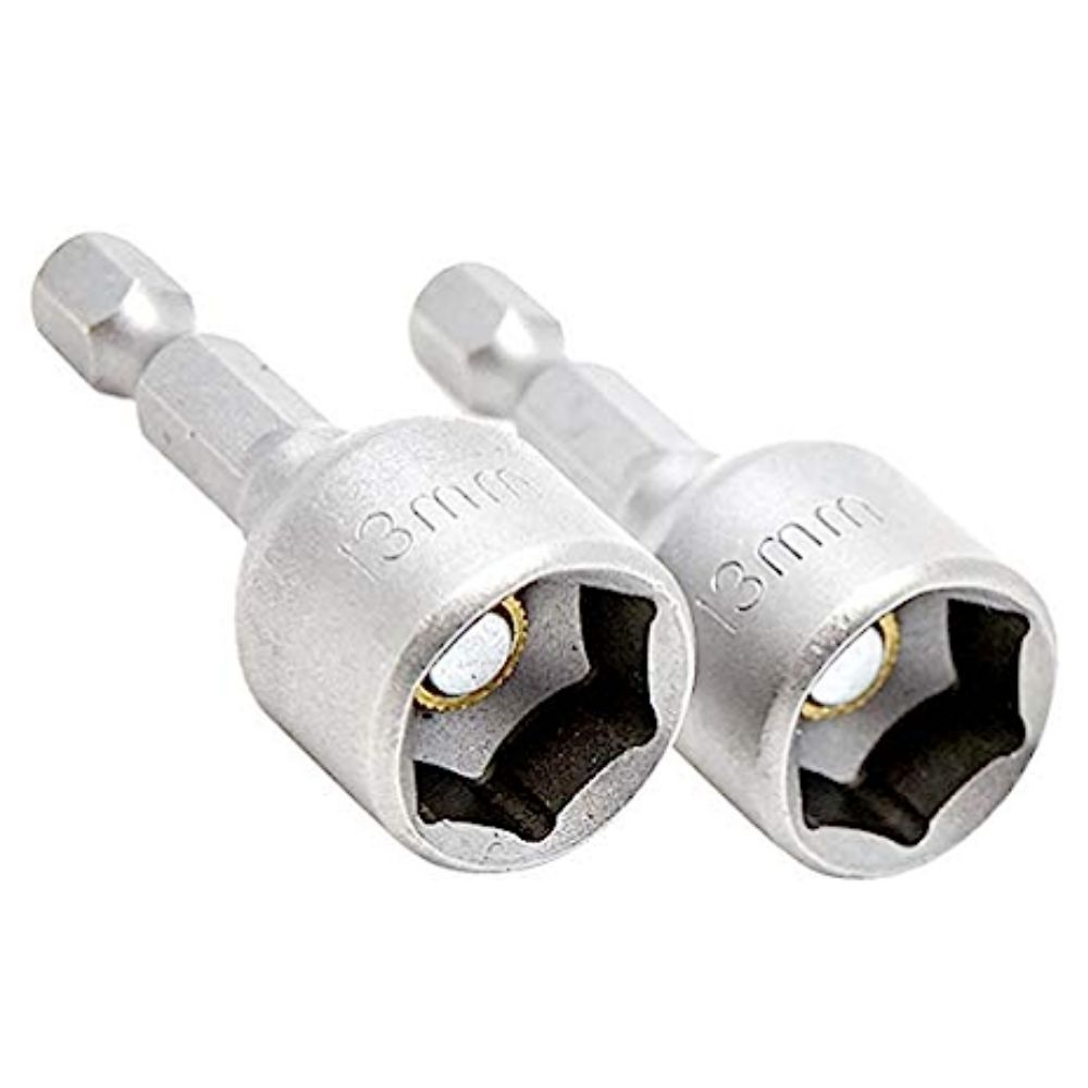 Soquete Magnético para Parafusadeira MTX 13 x 65 mm - Jogo com 2 Peças Soquete Magnético para Parafusadeira MTX 13 x 65 mm - Jogo com 2 Peças