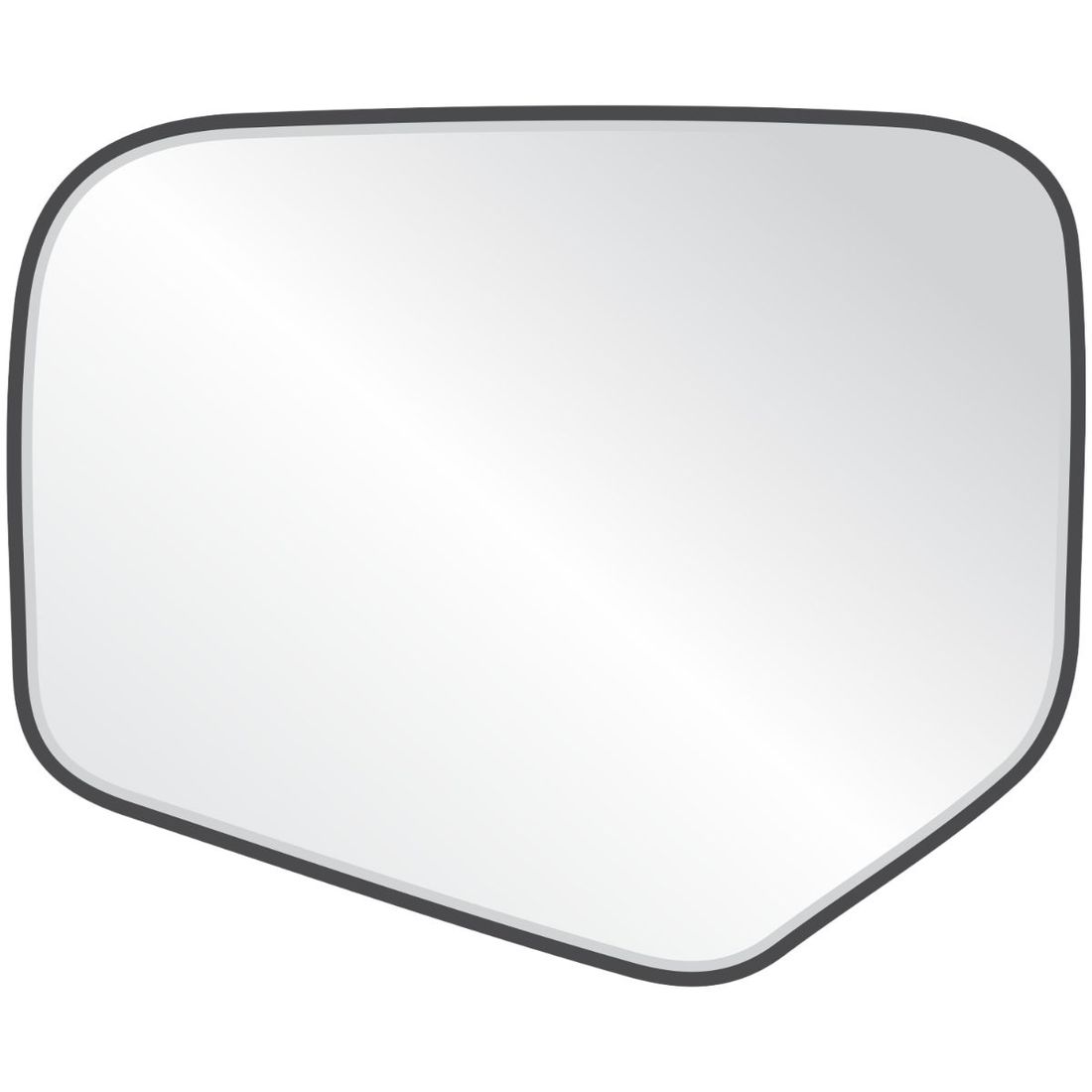 Lente Retrovisor Esquerdo Mitsubishi L200 Triton 2005 A 2017