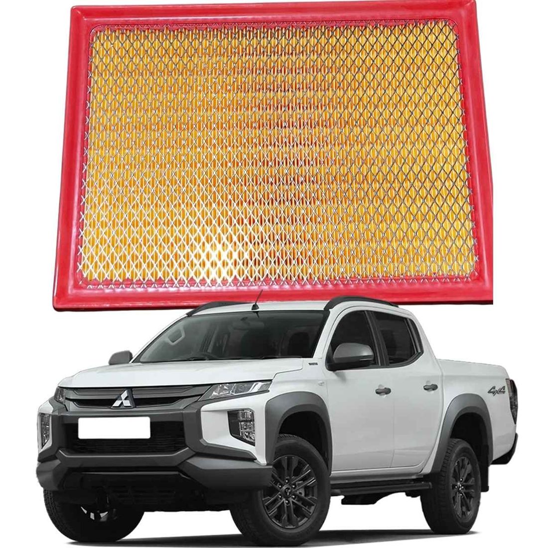 Filtro Ar Wega Mitsubishi L200 Triton 2.4 Após 2025 Filtro Ar Wega Mitsubishi L200 Triton 2.4 Após 2025