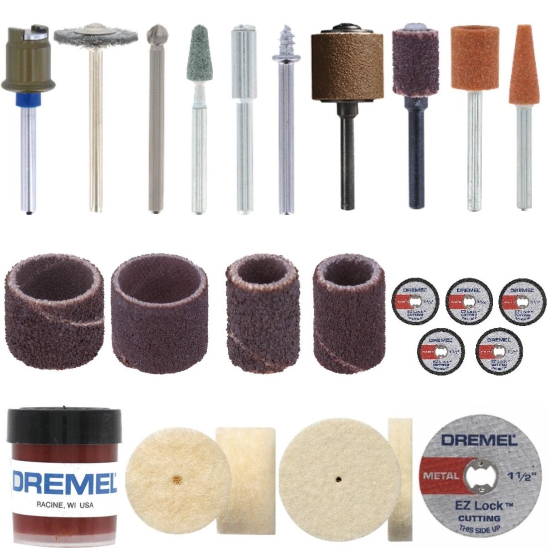 Kit Acessórios Para Uso Geral Dremel 710 160pçs