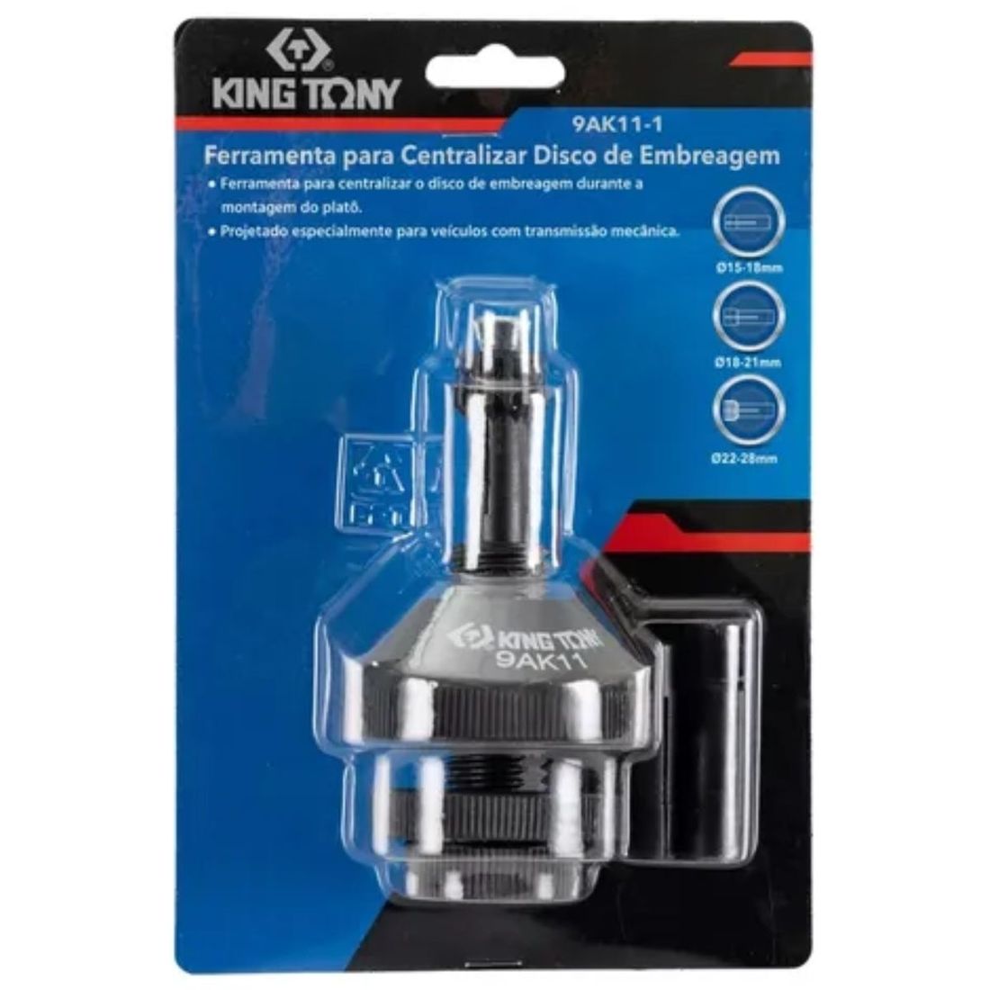 Kit Centralizador de Embreagem 9AK11-1 King Tony Kit Centralizador de Embreagem 9AK11-1 King Tony