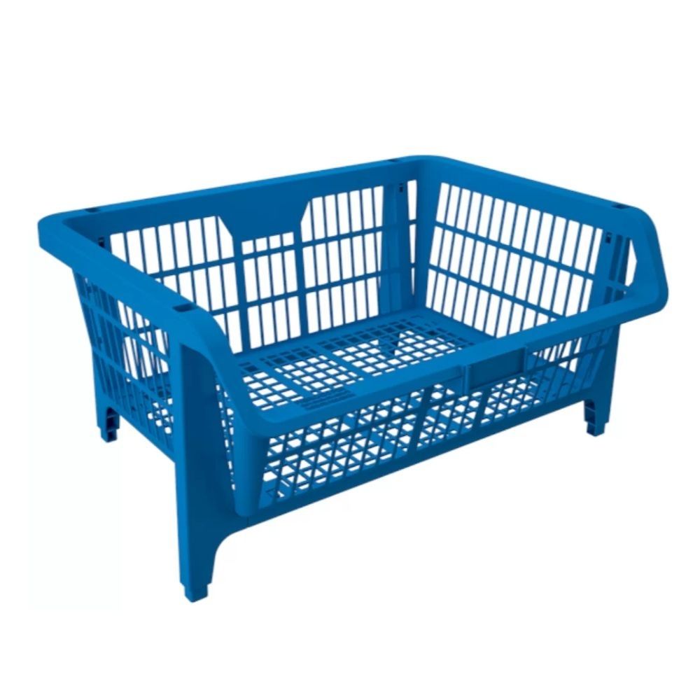 Cesto Expositor Presto Azul 42508 57x28x42cm