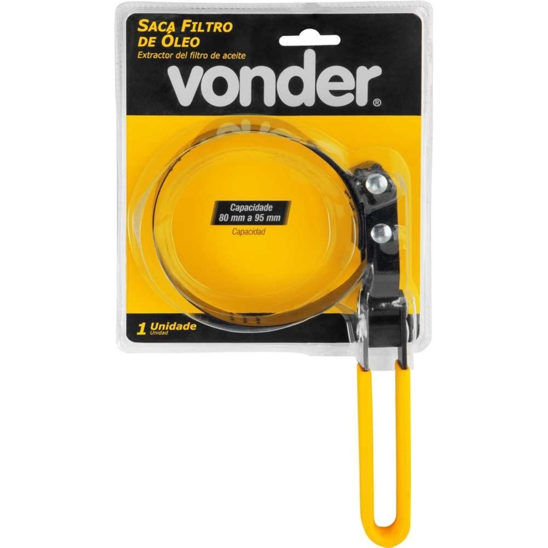 Chave Saca Filtro De Óleo Tipo Cinta 85/95mm Vonder