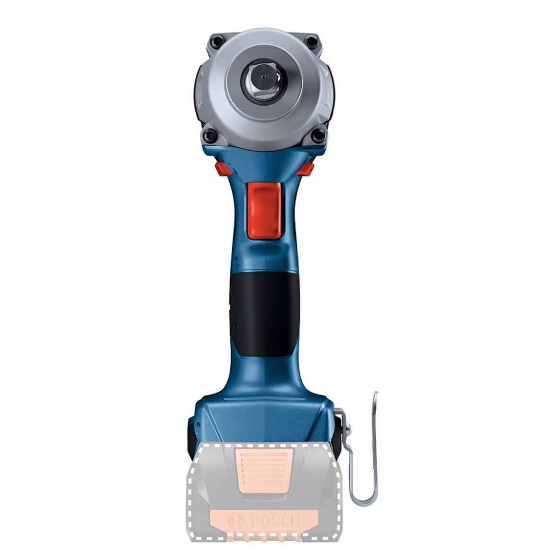 Chave Impacto Encaixe 1/2" Torque 45Kg 18V Sem Bateria