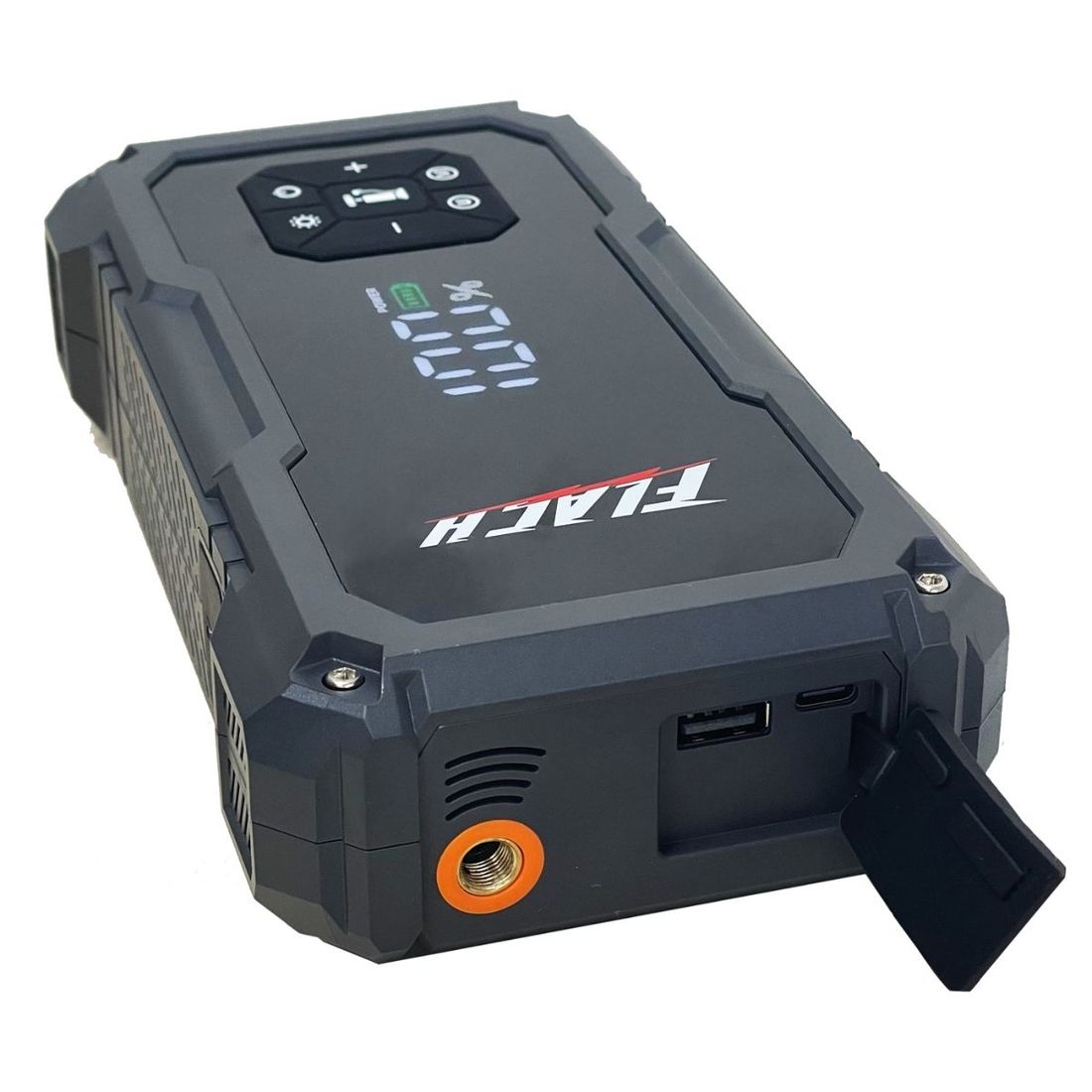 Auxiliar De Partida 12v 600A C/ Compressor Flach