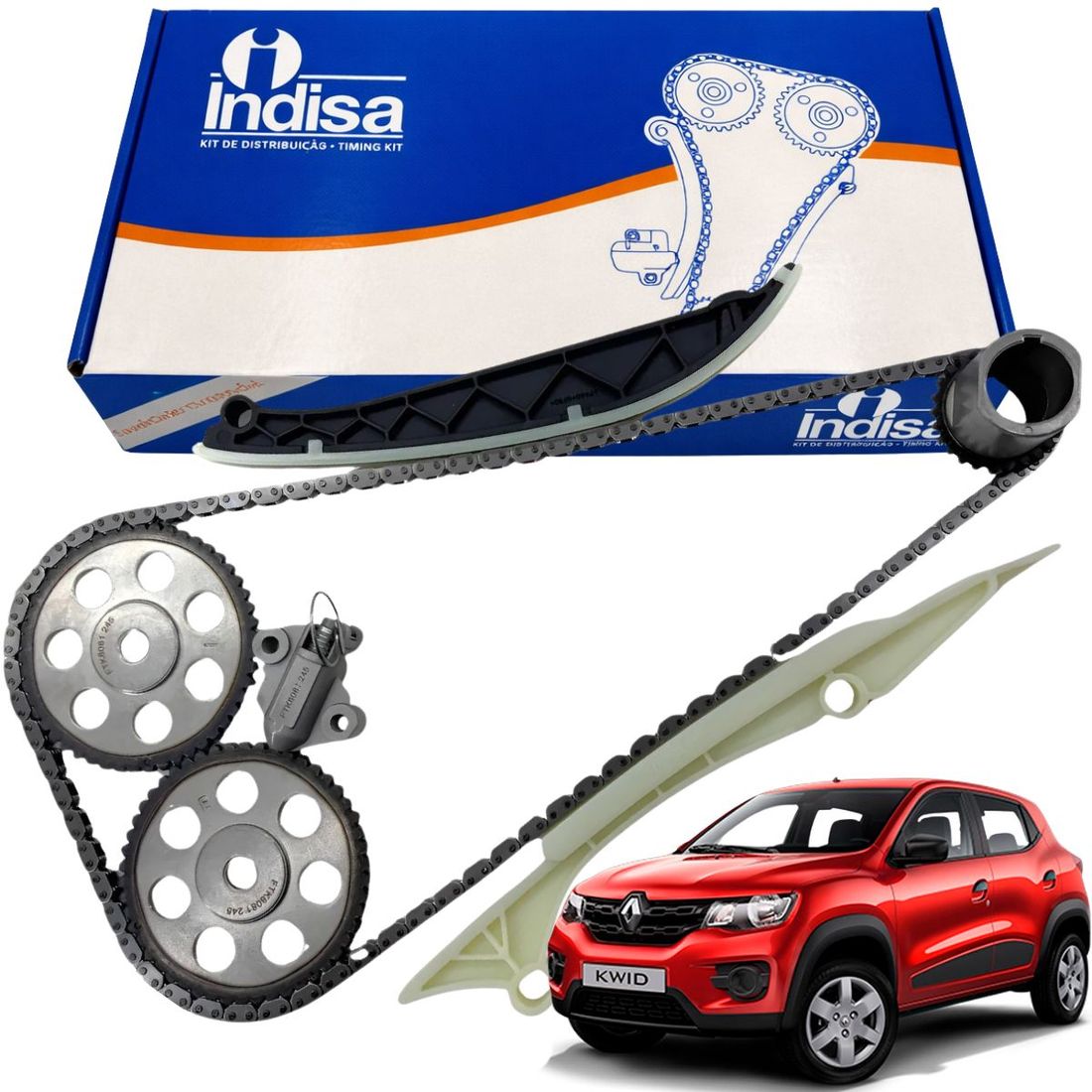 Kit Corrente Comando Renault Kwid 1.0 12v 3c 2018/2025