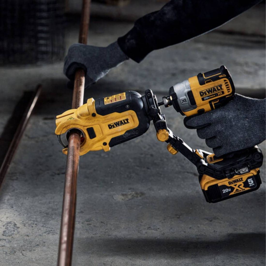 CORTADOR DE TUBOS DE COBRE IMPACT READY DEWALT CORTADOR DE TUBOS DE COBRE IMPACT READY DEWALT
