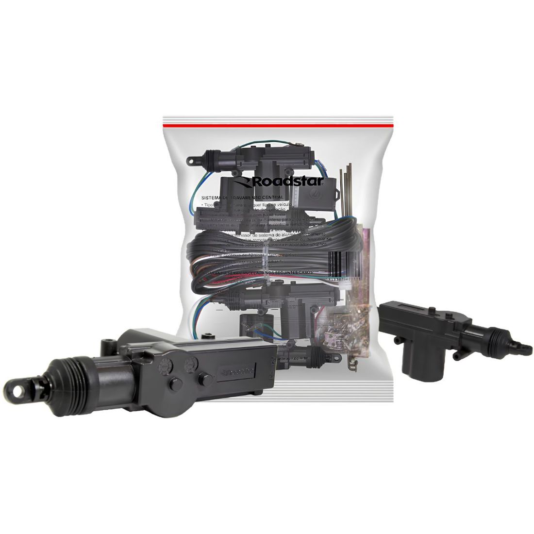 Kit Trava Elétrica 4 Portas Roadstar