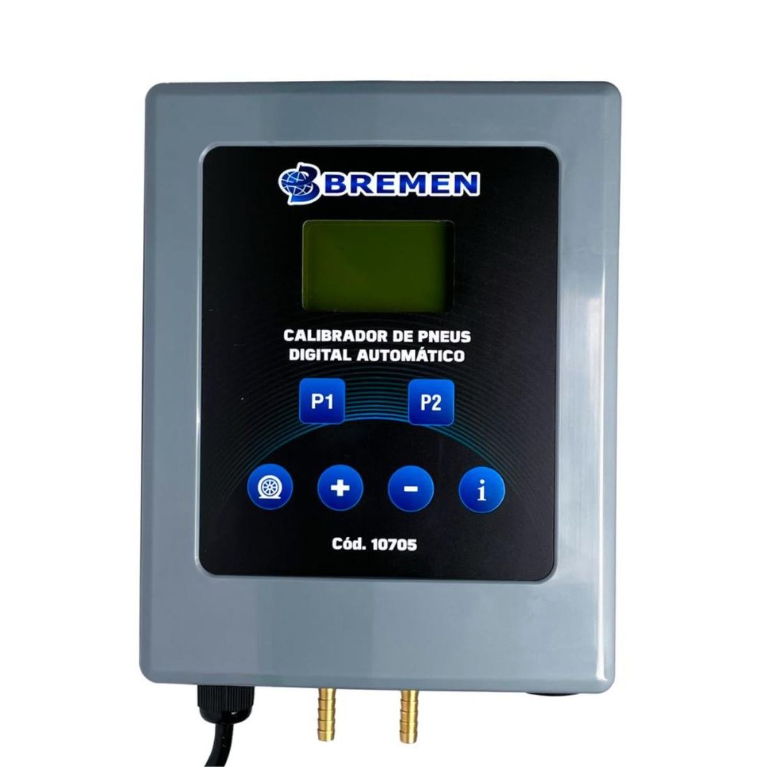 Calibrador De Pneu Digital 5-152 PSI 220V Bremen Profissional