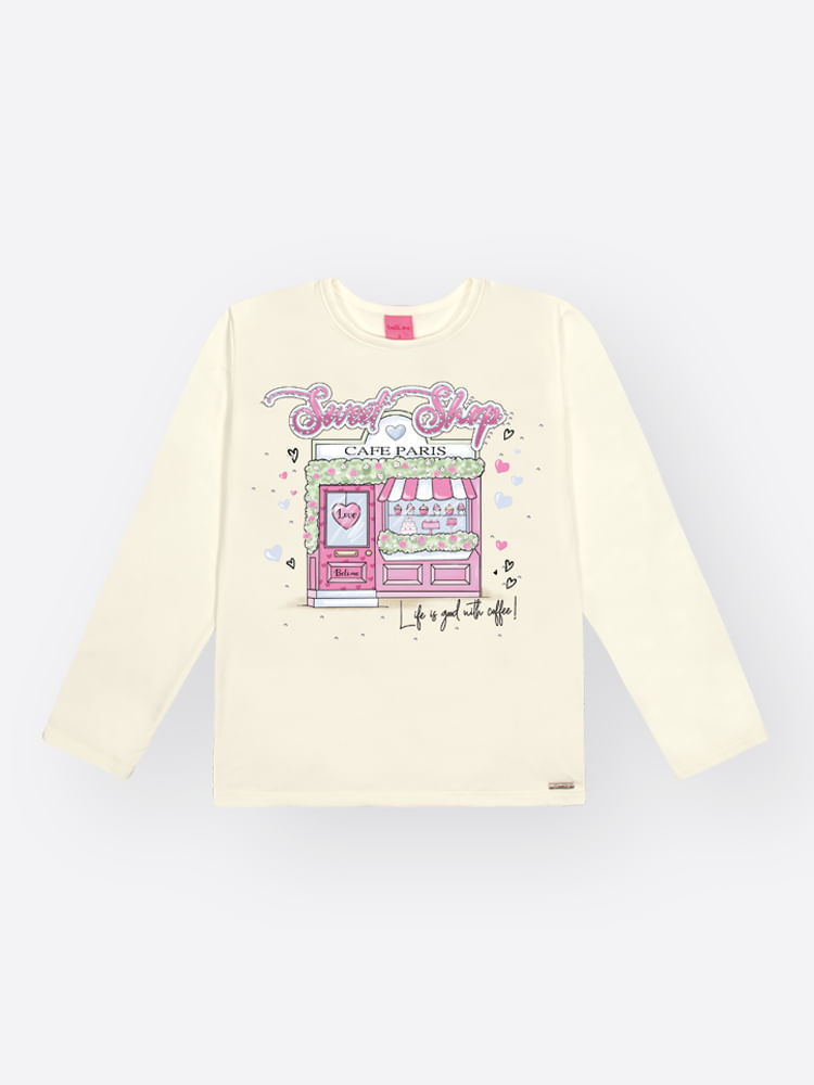 Conjunto Infantil Menina Sweet Shop Beli.me
