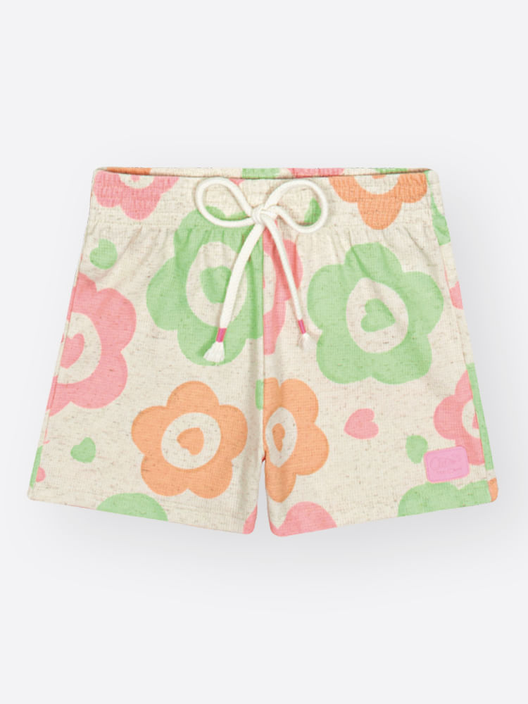 Conjunto Infanil Menina Ombro Só Floral Mundo Cinti