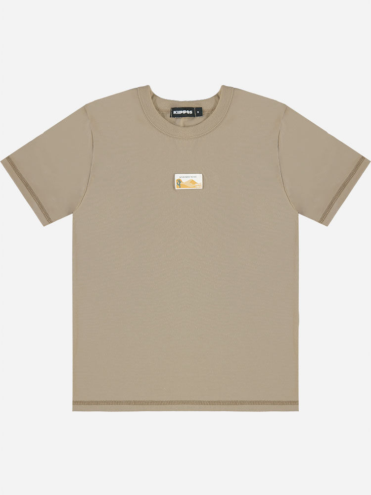 Camiseta Menino Expedição Selvagem Latte