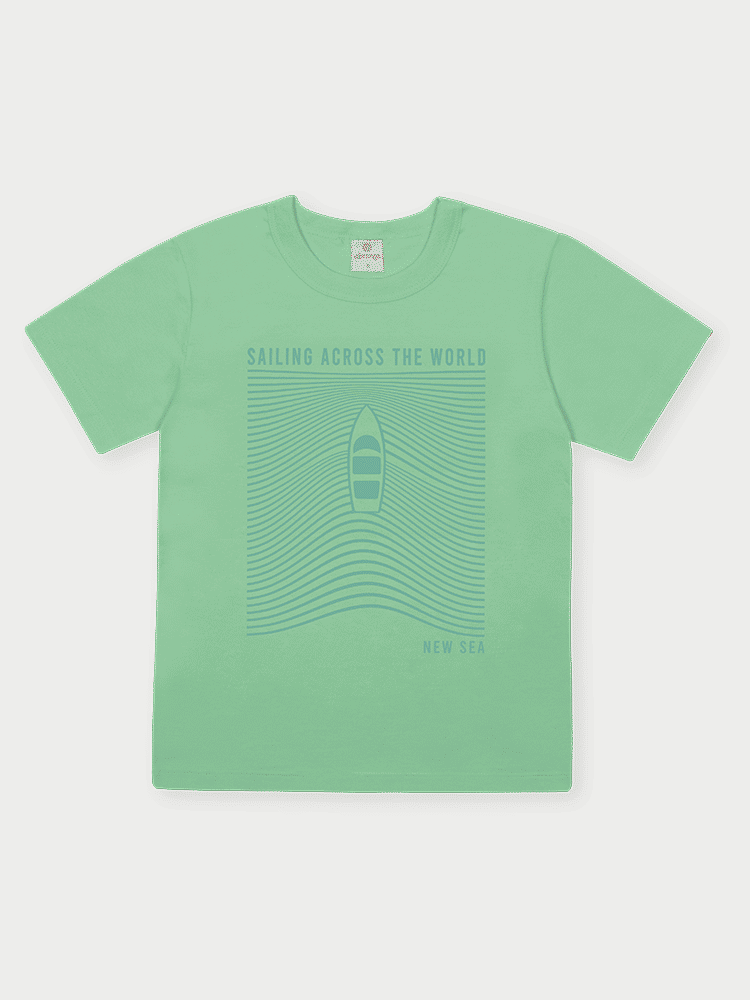 CONJ CAMISETA E BERMUDA VD AFETO/CZ CHUM STO