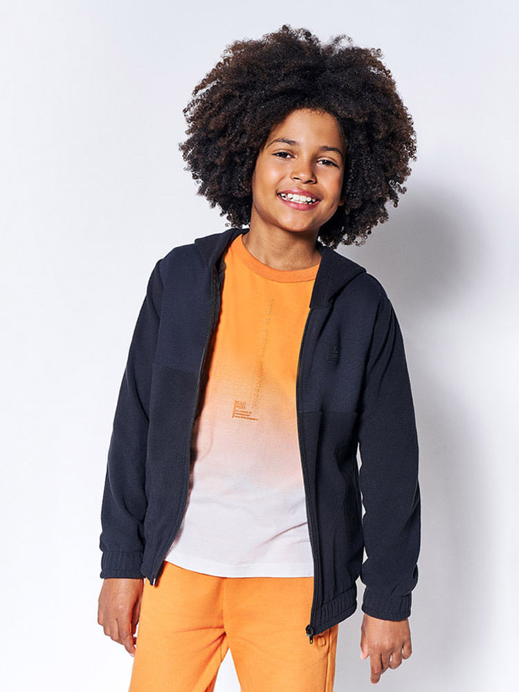 Jaqueta com Capuz Infantil Menino Cozy Kippos Jaqueta com Capuz Infantil Menino Cozy Kippos
