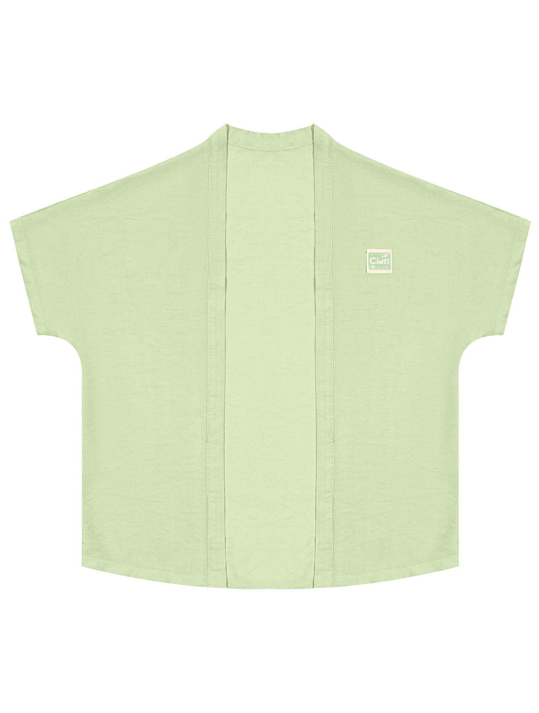 CONJ BLUSA, SHORTS E KIMONO VD PARA/VD PARA/NAT