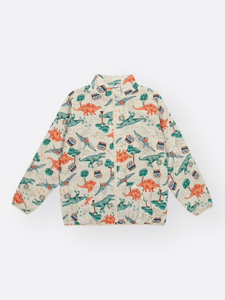 Jaqueta Corta-Vento Infantil Menino Dino World Divertto