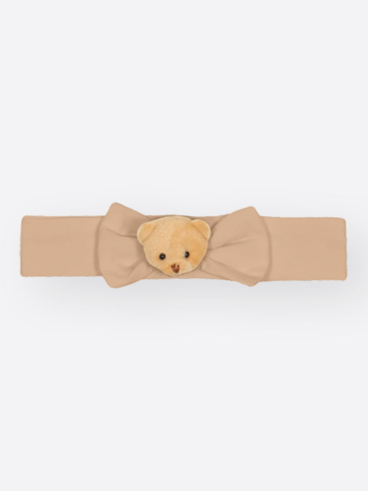 Body com Faixa Bebê Menina Ursas Adorable Mundo Cinti