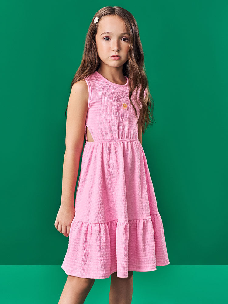 VESTIDO ROSA BARBIE