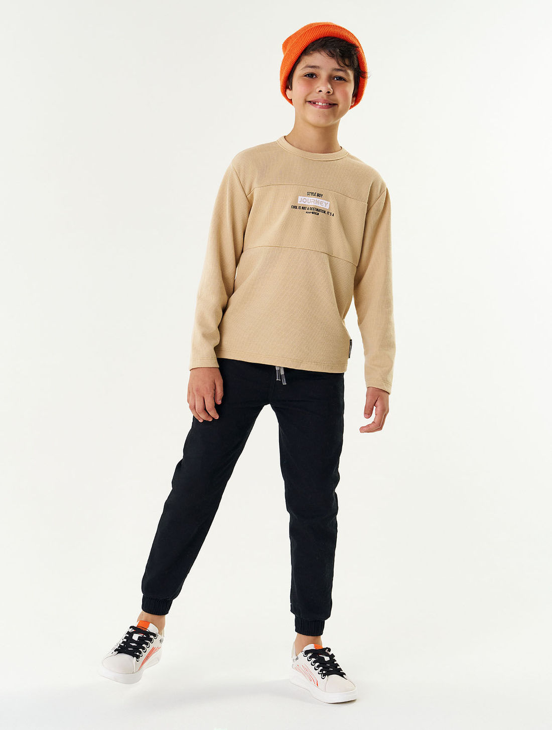 CAMISETA MANGA LONGA BG CROISSANT