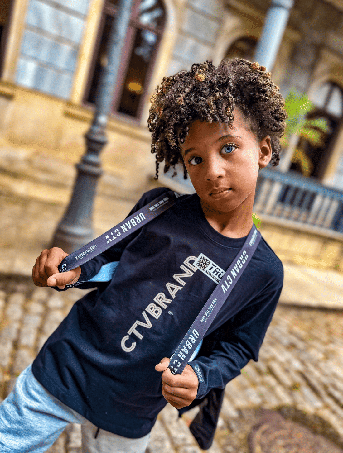 CONJ CAMISETA ML E CALCA PRETO/MESCLA MEDIO