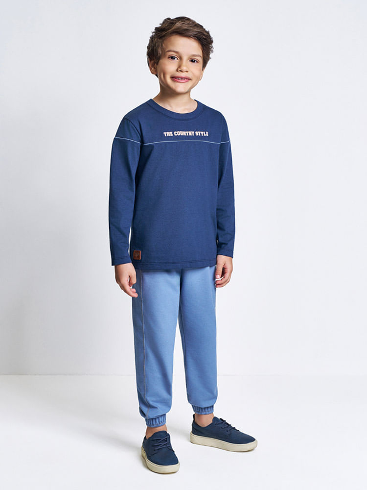Conjunto Infantil Menino Country Style Divertto Conjunto Infantil Menino Country Style Divertto