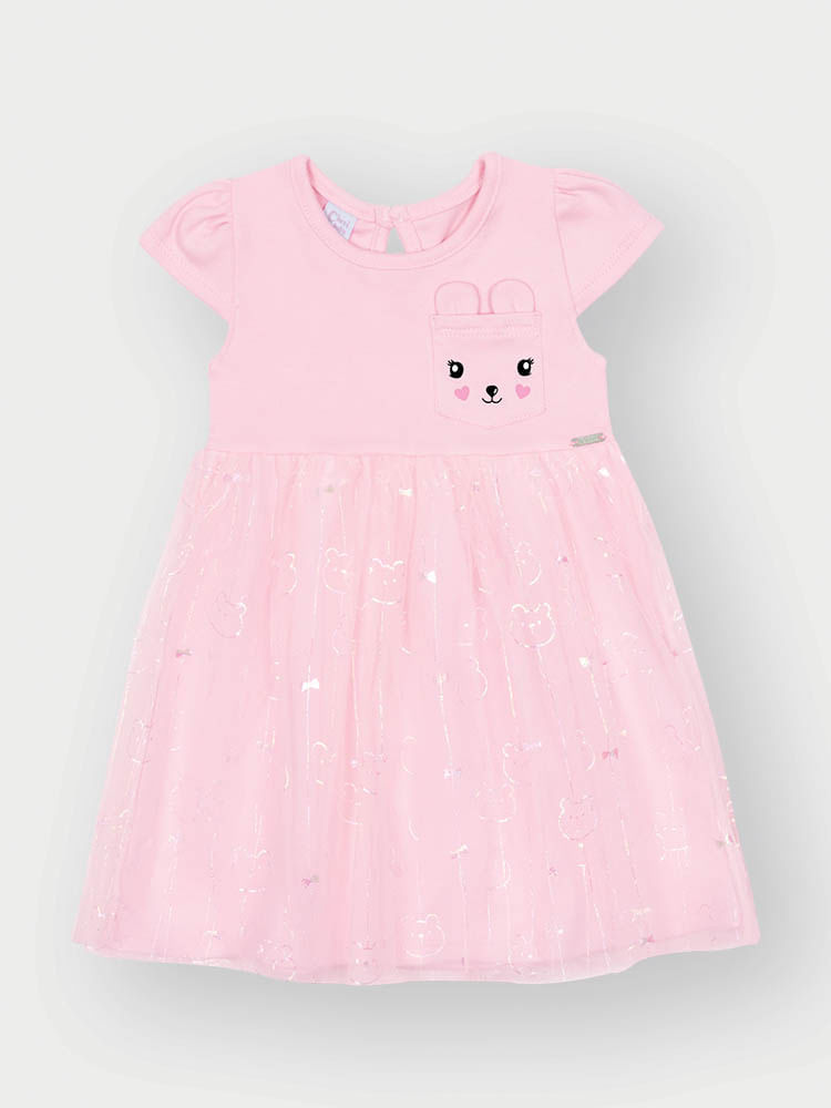 VESTIDO ROSA PLIE