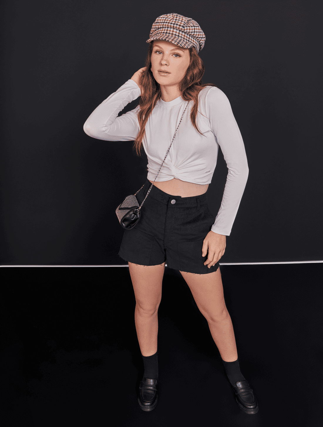 SHORTS PRETO