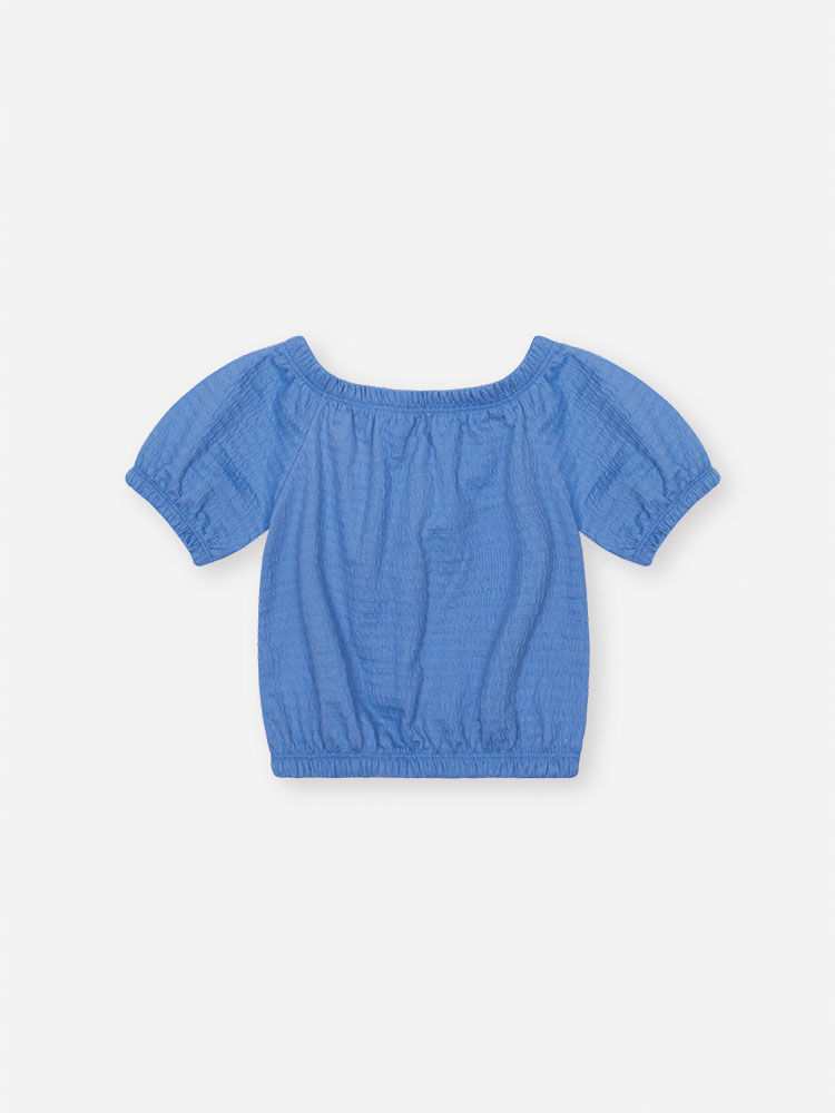 Conjunto Infantil Ciganinha com Shorts Saia Estampado – Princesas Cinti AZ HORTENCIA/RS IOGURTE