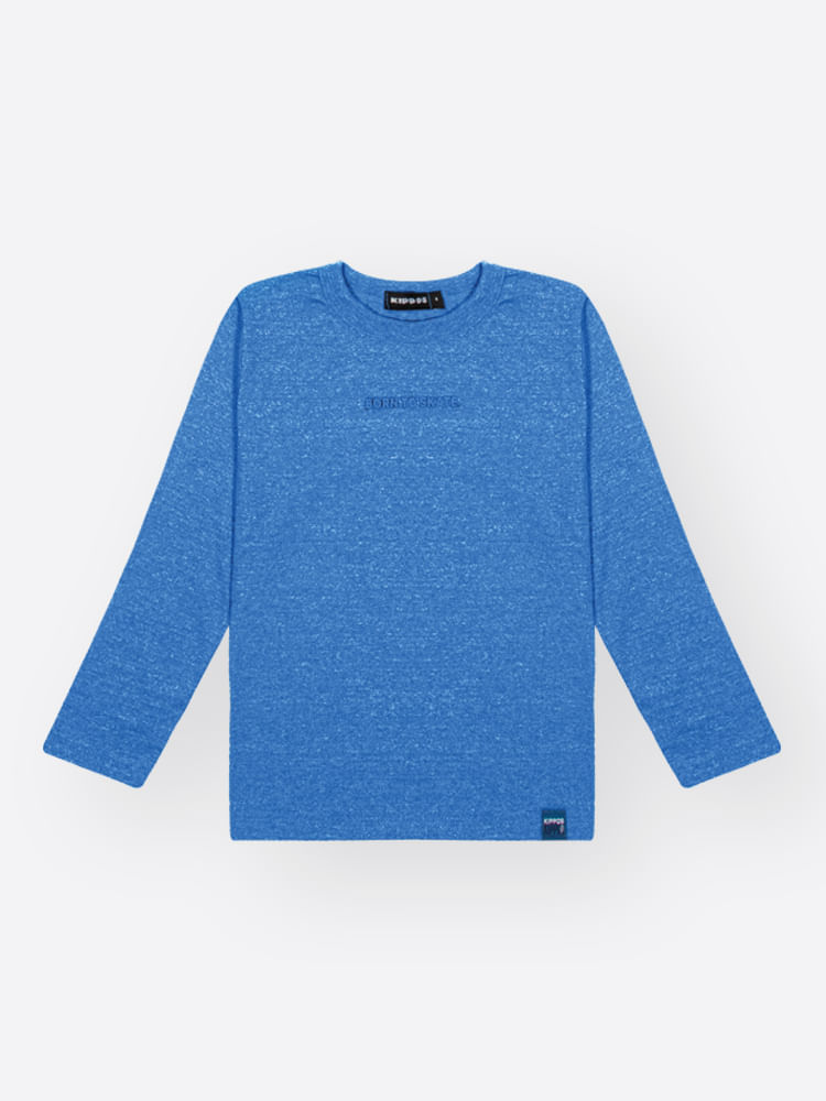 Camiseta Malha Infantil Menino Born To Skate Kippos