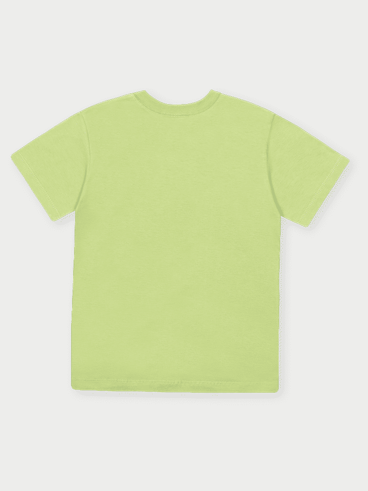 CONJ CAMISETA E BERMUDA FLUOR GR/AZ VIBRANTE