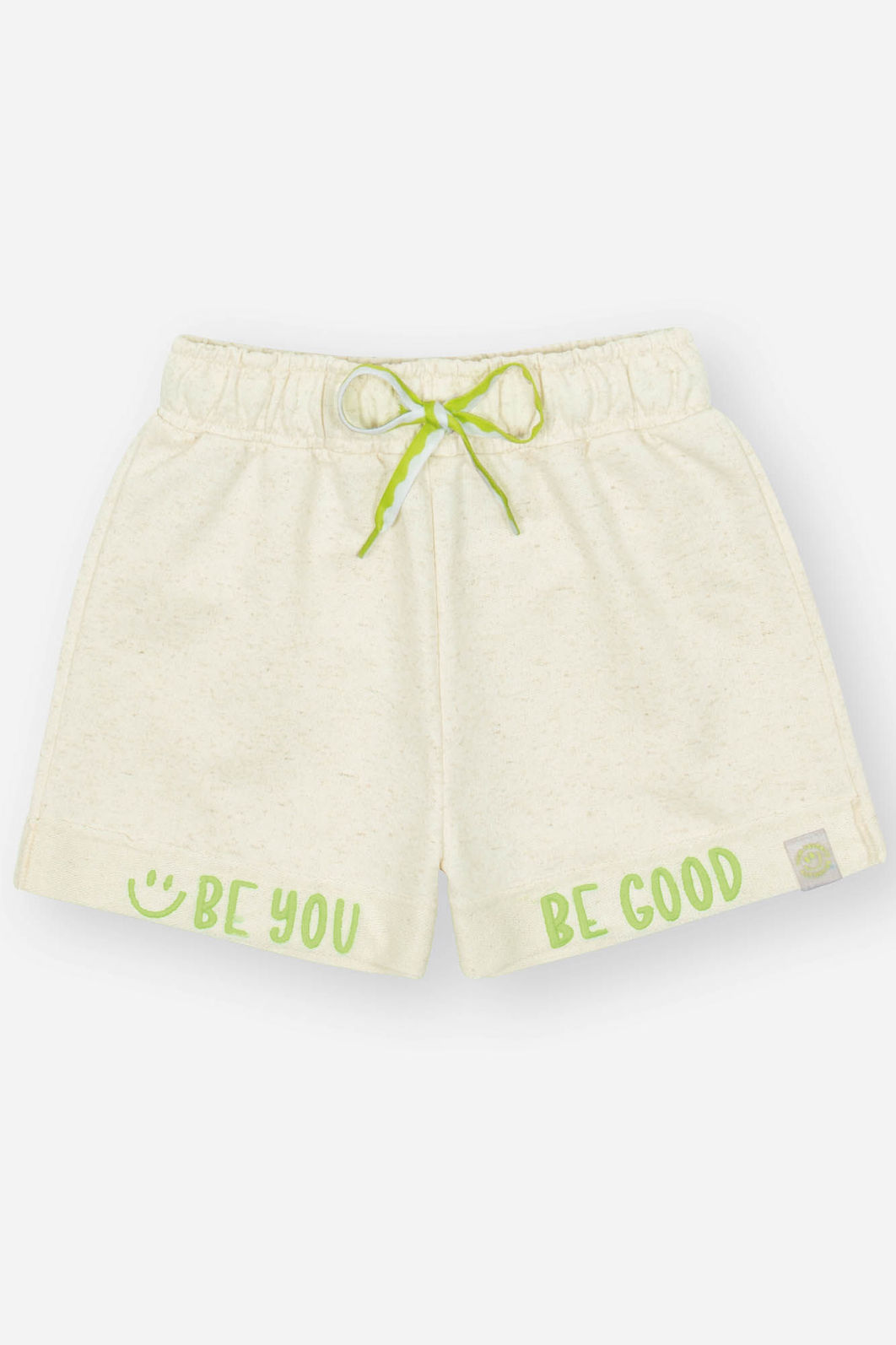 Short Infantil Menina Be You, Be Good Off White CTV Short Infantil Menina Be You, Be Good Off White CTV