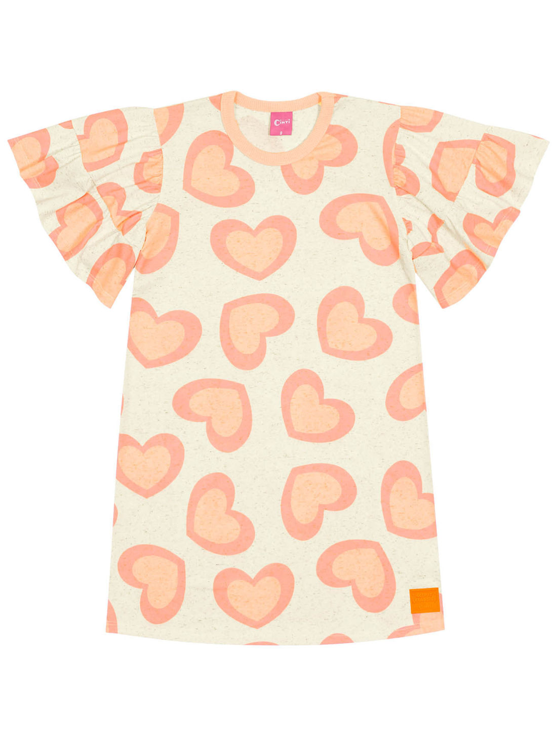 VESTIDO LARANJA NEON