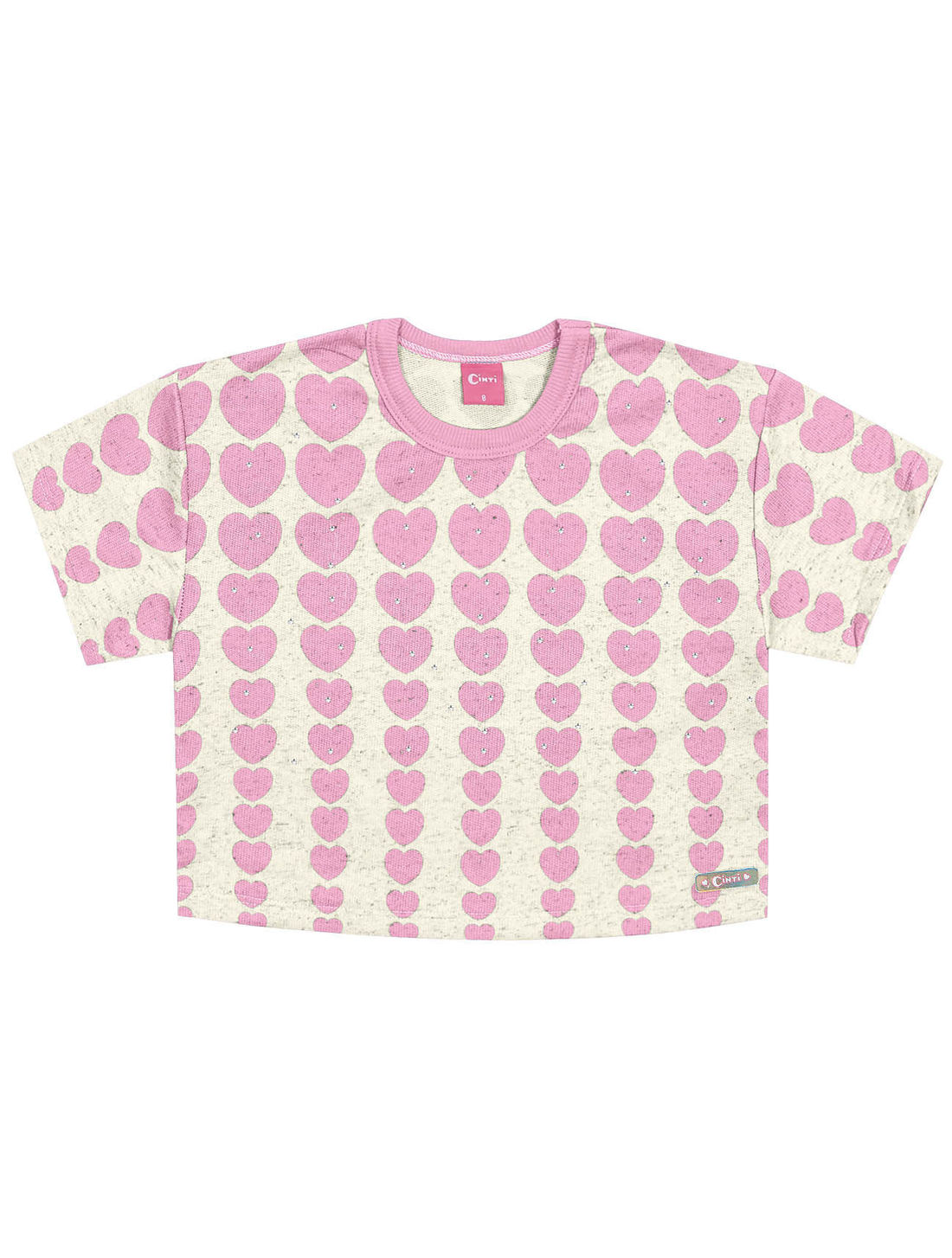 CONJ BLUSA E SHORTS RS BARBIE/RS BARBIE