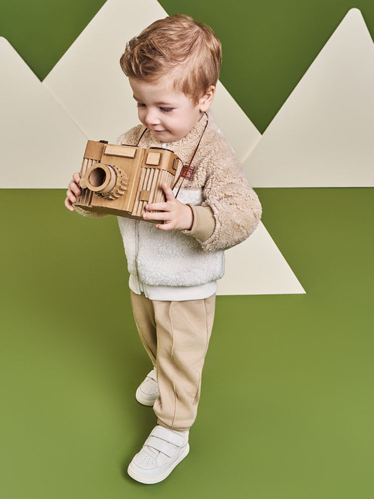 Conjunto Bebê Menino Teddy Bicolor Divertto