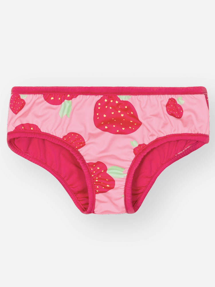 Biquíni Menina com Proteção UV Moranguinhos Rosa Mundo Cinti
