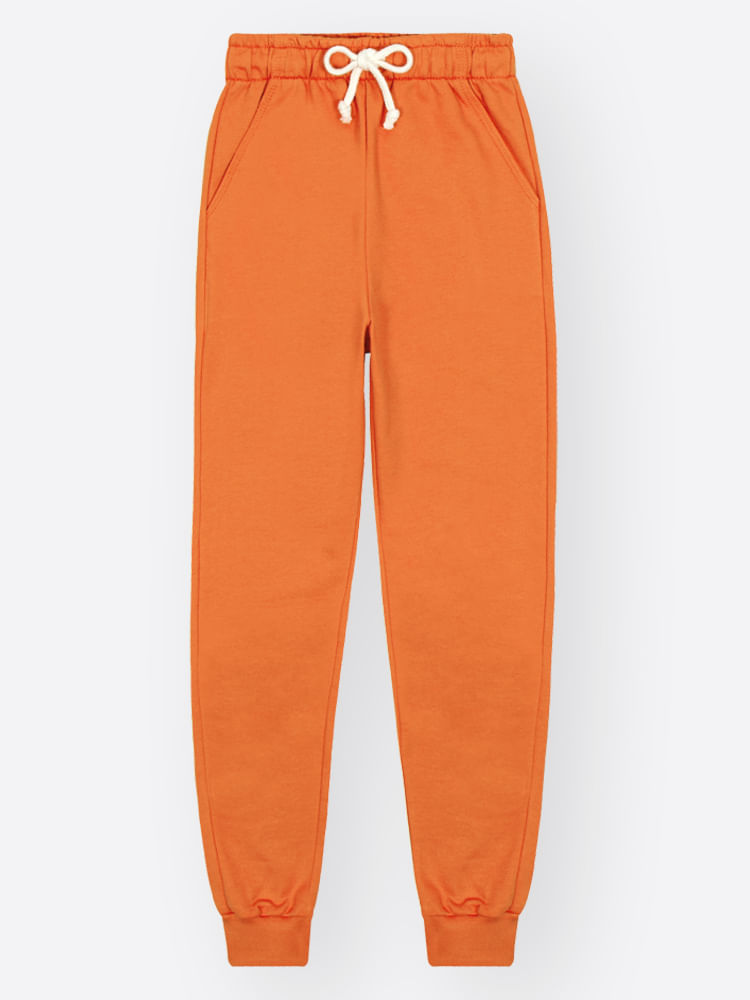 Calça Jogger Felpada Infantil Menino Kippos