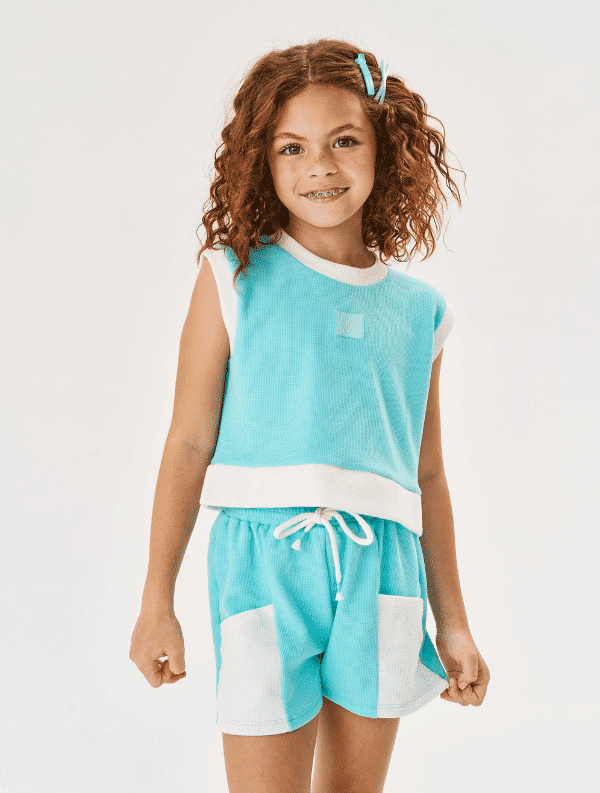 CONJ BLUSA E SHORTS AZ LITORAL/AZ LITORA