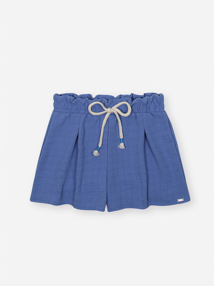 Conjunto Infantil com Regata Cropped em Cotton e Shorts com Kimono em Tule – Look Menina Verão com S NATURAL/AZ PROVENCE