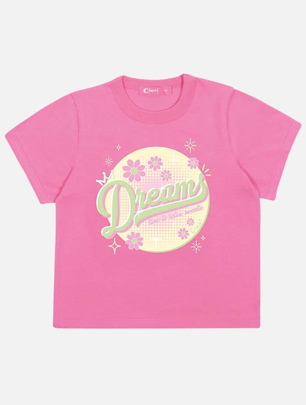 PIJAMA BLUSA E SHORTS ROSA CINTI/VD PARADI